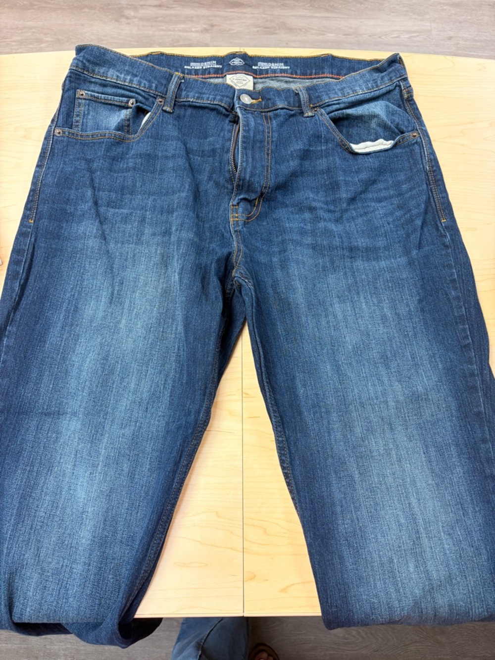 St. John's Bay Men's Blue Relaxed Fit Jeans